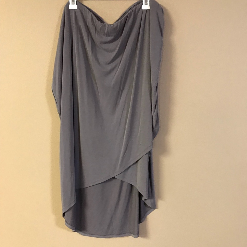 Gray skirt
